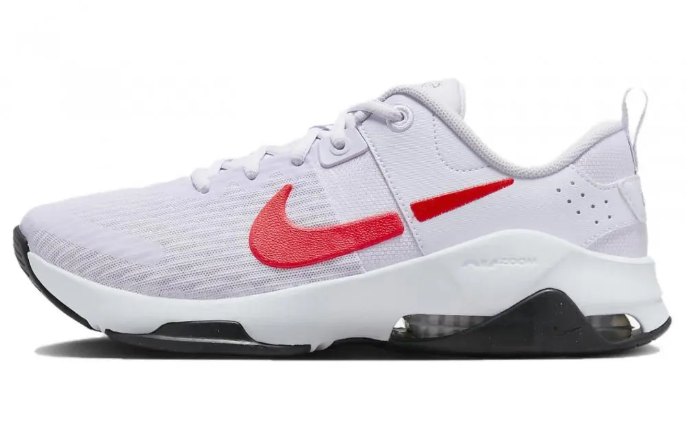 Nike Zoom Bella 6 Cushioning, Wear Resistant Low top Training Shoes Women's White Red