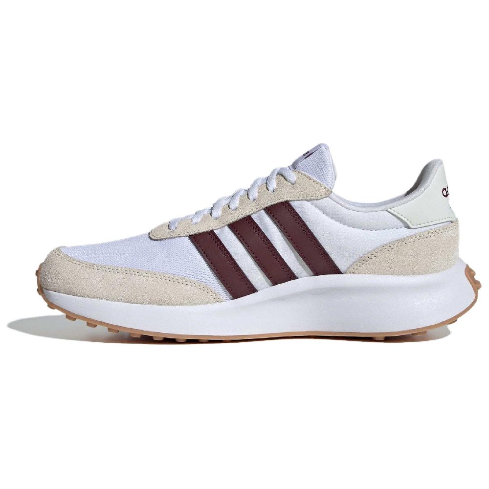 Adidas RUN 70s Anti-Slip Wear-Resistant Low-Top Casual Running Shoes Men's White