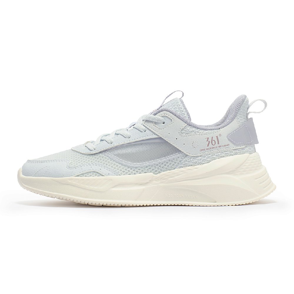 361° Cushioning, Abrasion Resistant, Breathable, Lightweight Low Top Casual Shoes Women's Gray Purple