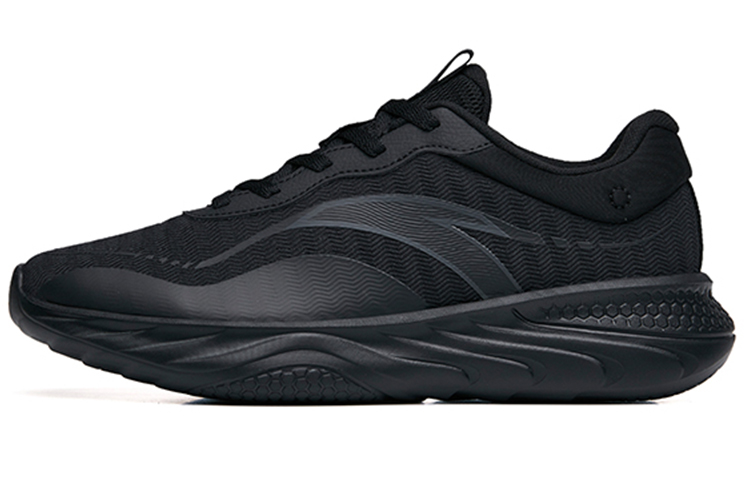 Anta Variety Training Collection Cushioning Lightweight Low-Top Training Shoes Men's Black