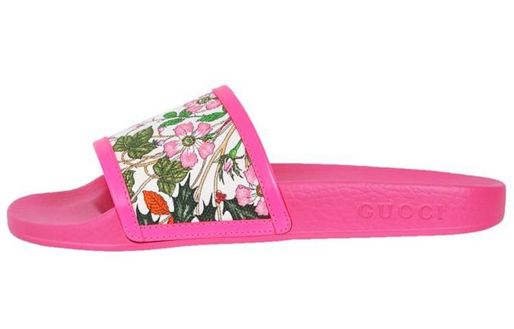 GUCCI Pool Slides Pink Women's