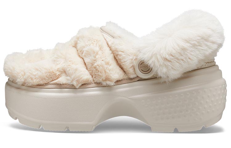 Crocs Stomp Quilted Clogs 'Stucco' Women's