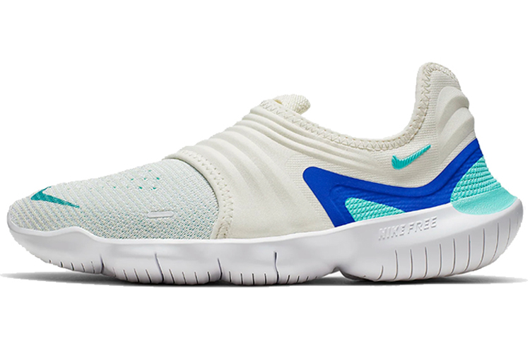 Nike Free Rn Flyknit 3.0 'Sail Racer Blue' Women's