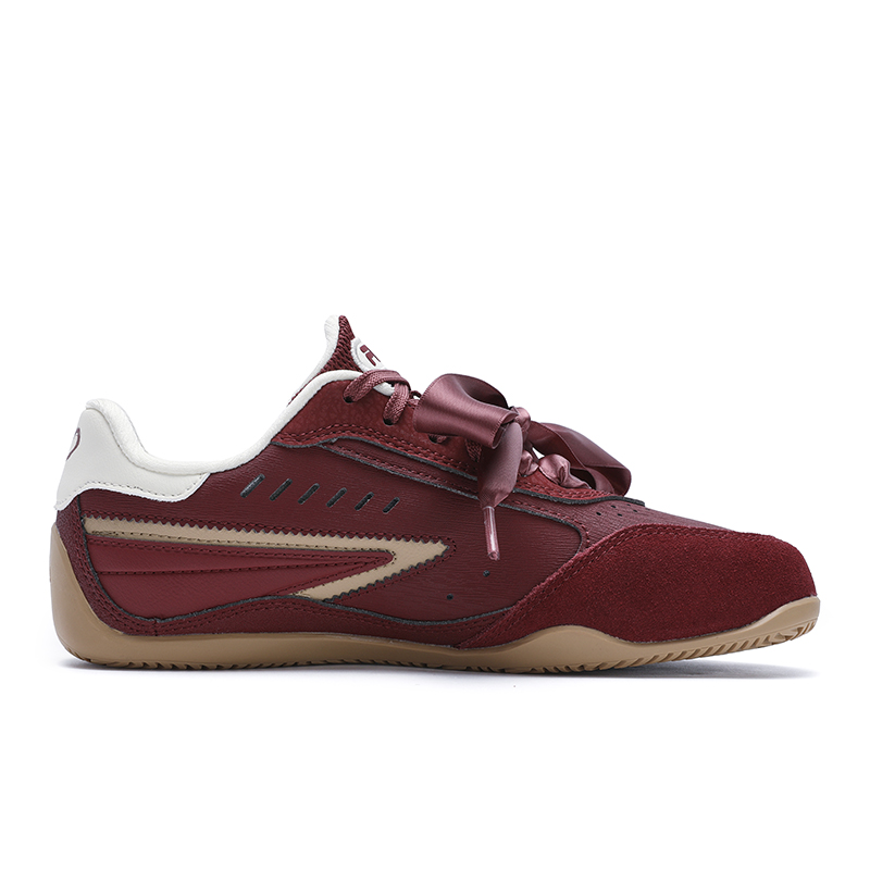 FILA TURBO Shock Absorbers Low Top Skateboard Shoes Women's Red White