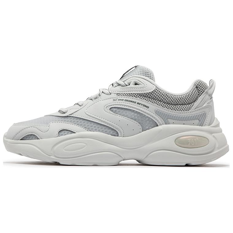 361° Abrasion Resistant Slip Resistant Low Top Chunky Sneakers Men's Gray