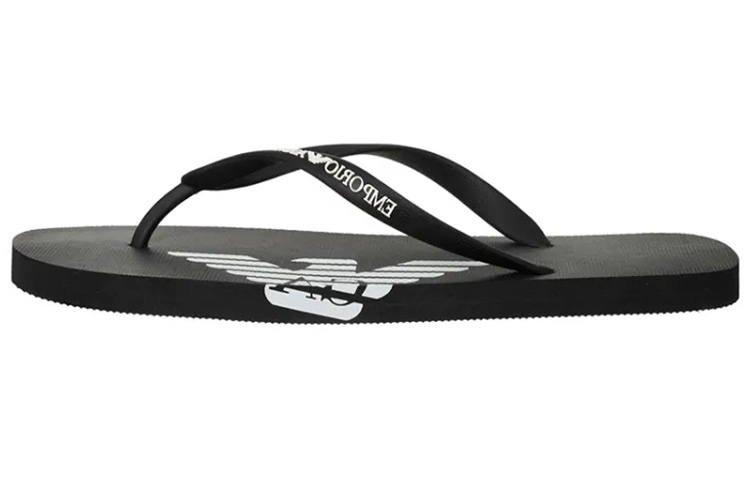 EMPORIO ARMANI Stylish Sandal Men's Black
