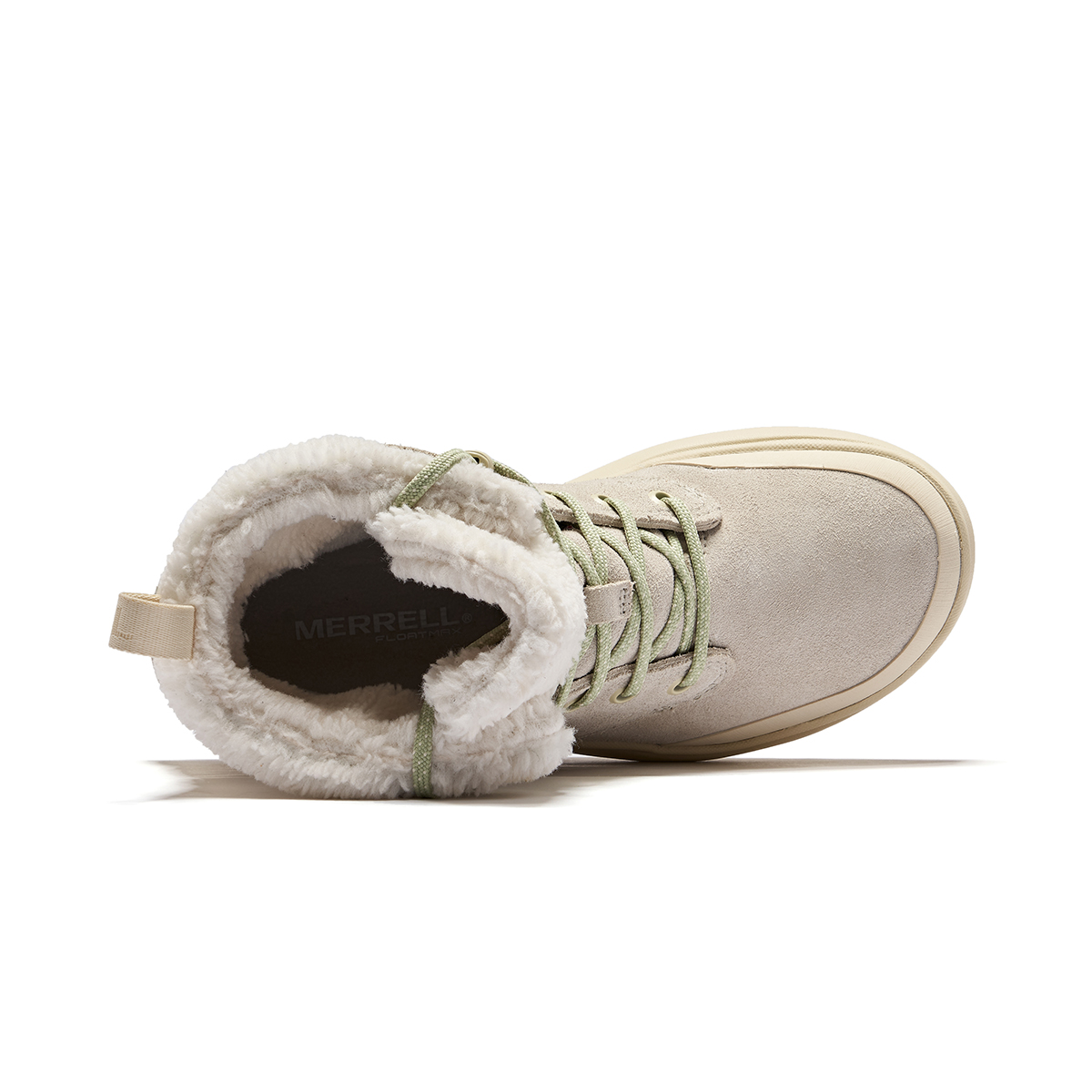 MERRELL Slip Resistant Thermal Mid Top Outdoor Shoes Women's Light Gray купить в интернет-магазине Yoocart с быстрой доставкой по России.