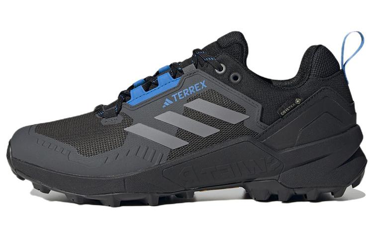 Adidas Terrex Swift R3 Gore Tex Core Black Grey Blue Rush
