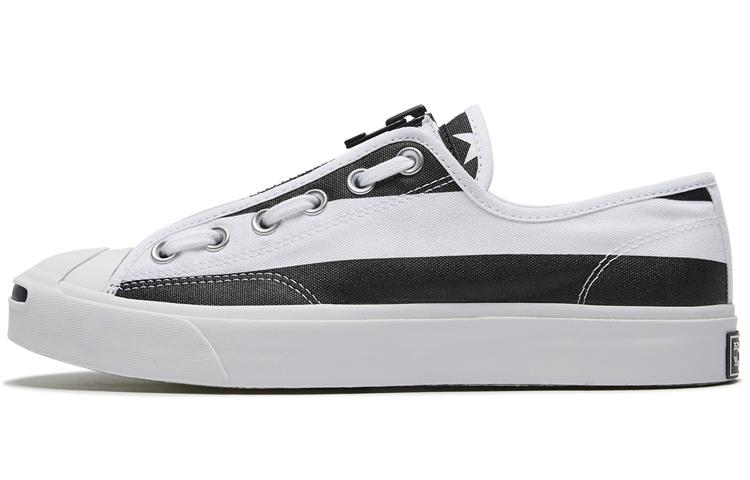 Converse Jack Purcell Zip Ox TakahiroMiyashita TheSoloist White Black