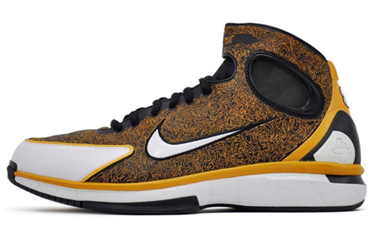 Nike Air Zoom Huarache 2K4 Laser Kobe Black Gold