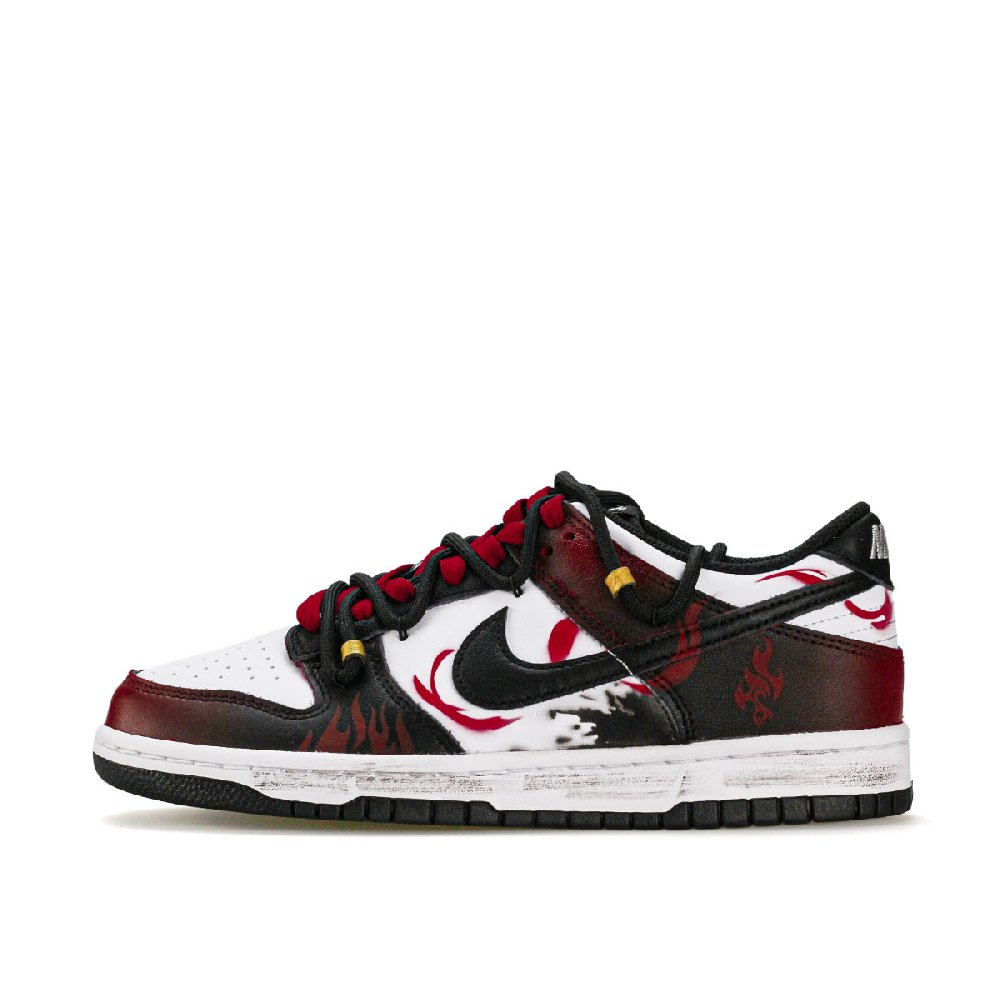 Nike Dunk Skateboard Shoes Unisex Low Top Black