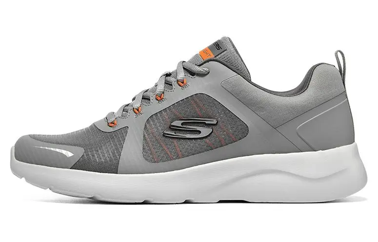Skechers Dynamight 2.0 Low top Casual Shoes Men's Gray White