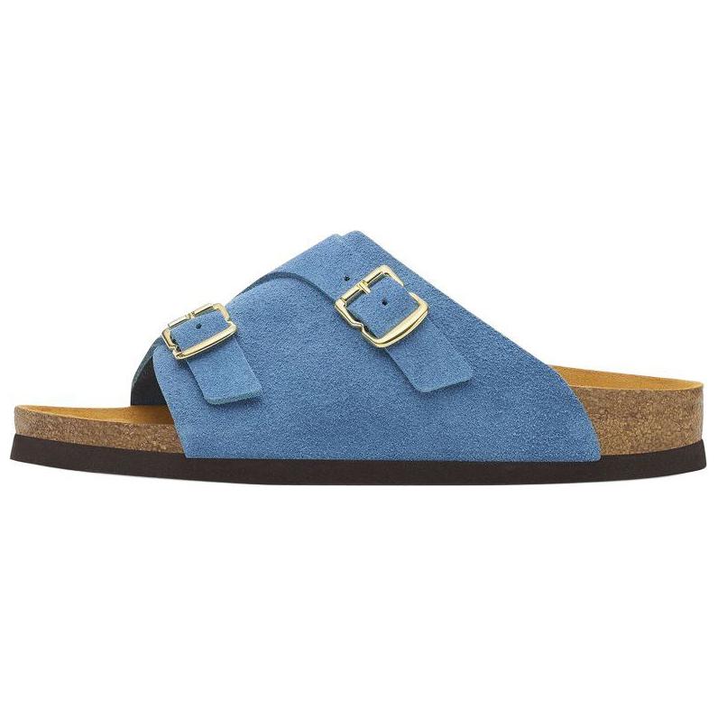 Birkenstock EVA Slip-Resistant Slide Slippers Women's Blue Narrow Fit