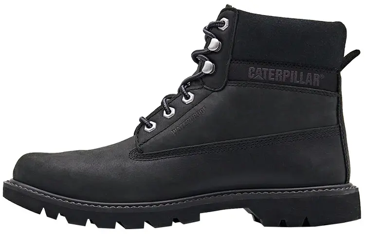 CAT E Colorado WP Abrasion Resistant Slip Resistant Outdoor Boots Unisex Black