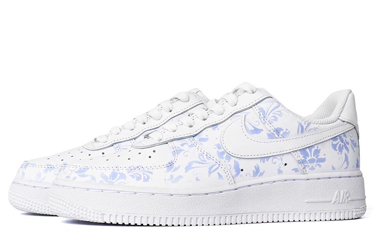 Nike Air Force 1 OWCM Anti Slip Wear Resistant Low Top Skateboard Shoes Unisex Pure White купить в интернет-магазине Yoocart с быстрой доставкой по России.