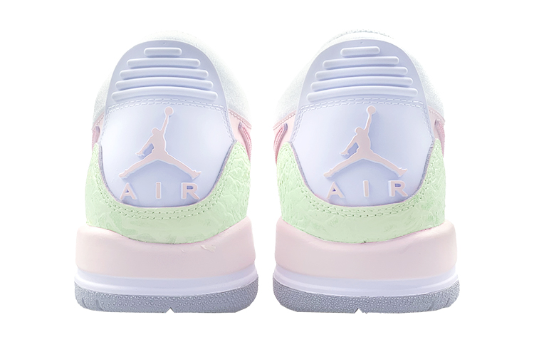 Jordan Legacy 312 Low-Top Vintage Basketball Shoes Women's White Pink Green купить в интернет-магазине Yoocart с быстрой доставкой по России.