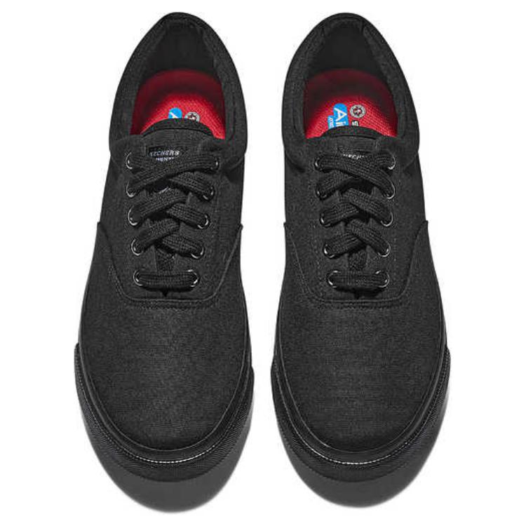 Skechers Low Top Skateboard Shoes Men's Black