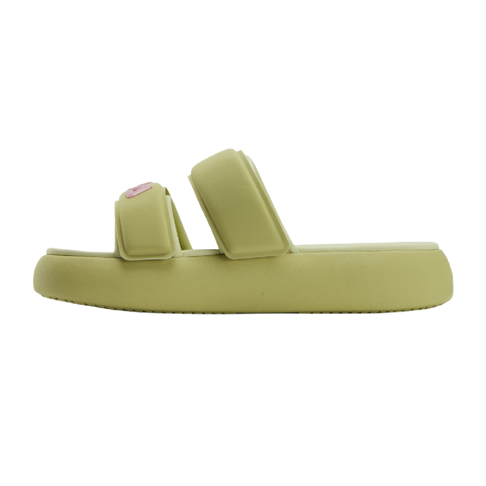 FILA DONUT Slide Slippers Women's Gold Green