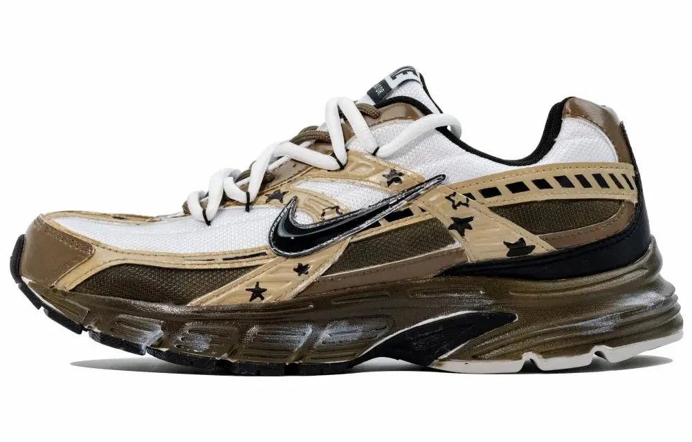 Nike Initiator Cushioning, Wear Resistant Low top Casual City Commute Running Shoes Men's Coffee