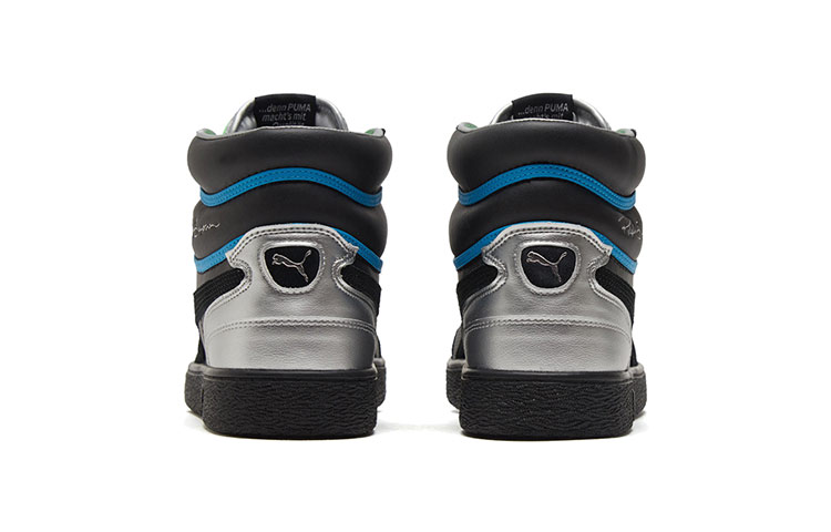 PUMA Ralph Sampson Mid 'Royal Black Elektro Green'