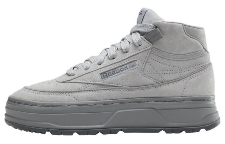 Reebok Club C Geo Mid 'Pure Grey' Women's