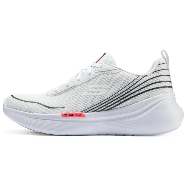 Skechers Cloud Trail Cushioning Low Top Running Shoes Women's White