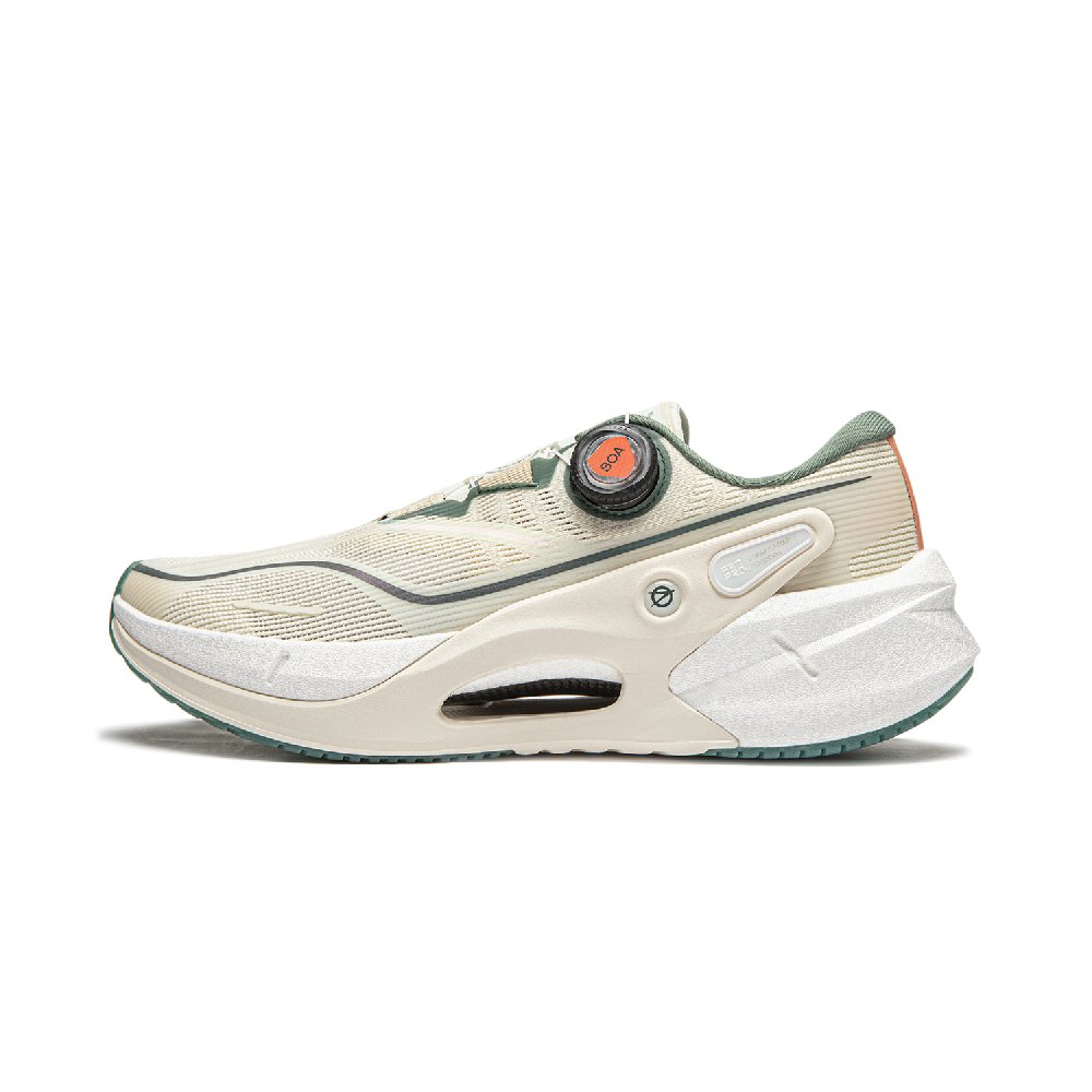 LiNing Furious Rider 7.0 PRO V2 Low Top Running Shoes Men's Beige Green