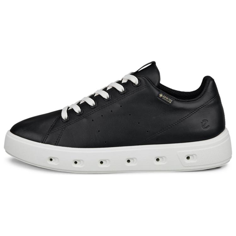 Ecco Low Top Skateboard Shoes Women's Black