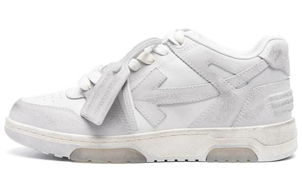 OFF WHITE Out Of Office Ooo Vintage Low Tops White White