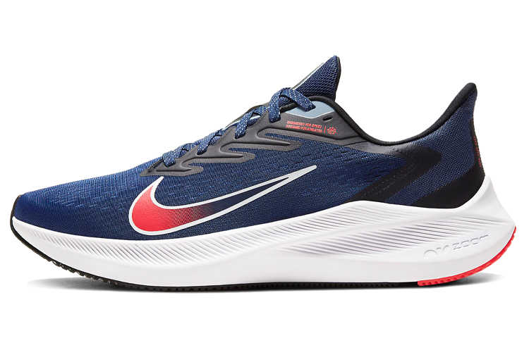 Nike Zoom Winflo 7 Midnight Navy Crimson