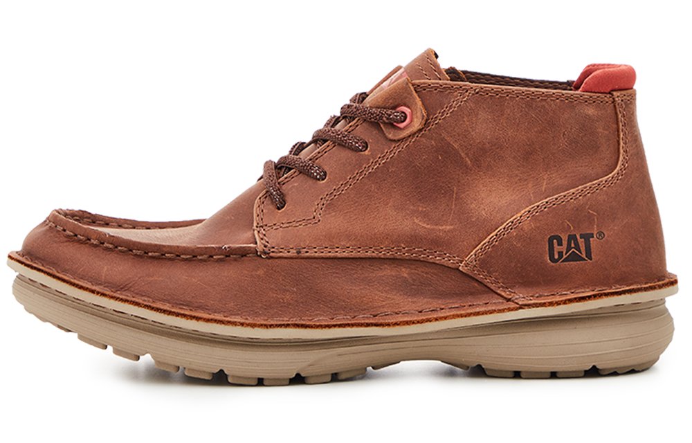 CAT Ankle Boots Men Brown