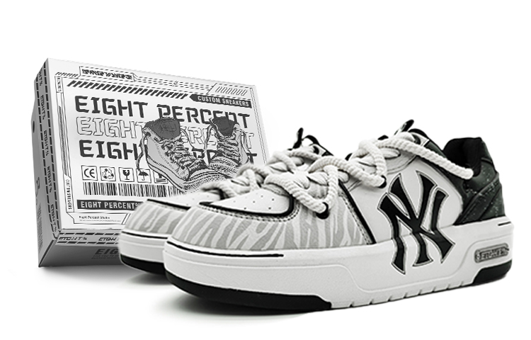MLB Chunky Liner Low-Top Skateboard Shoes Unisex White