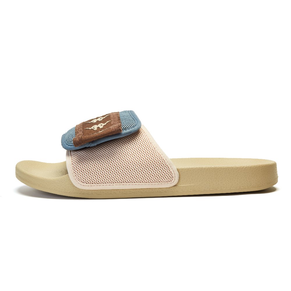 Kappa Slide Slippers Unisex Dusty Blue Gray