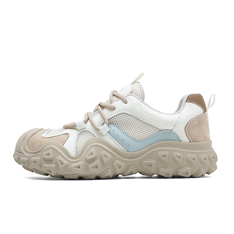 JEEP SPIRIT Low Top Chunky Sneakers Women's Beige Khaki