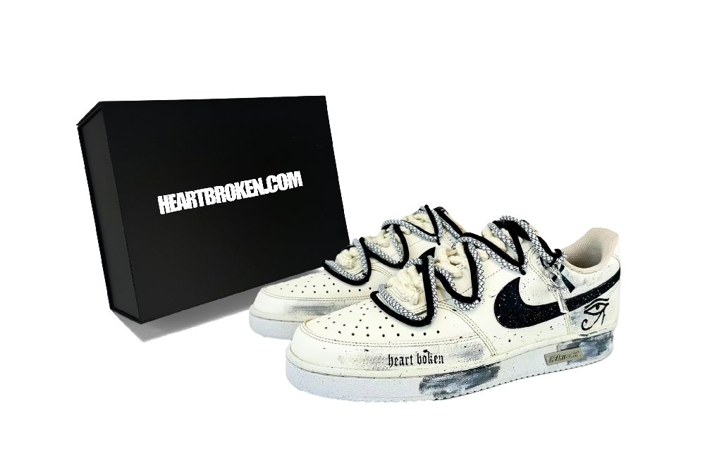 Nike Court Vision 1 Slip-Resistant Cushioning Wear-Resistant Low-Top Skateboard Shoes Women's Ecru