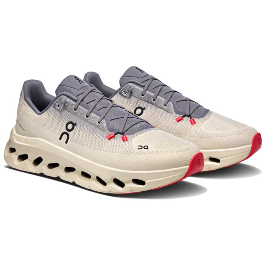 On Cloudtilt Anti Slip Wear Resistant Low Top Casual Shoes Men's Beige