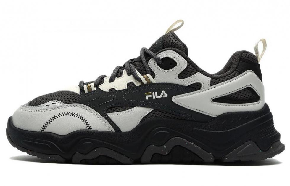 FILA Fusion Collina Sneakers 'Black Grey' Women's