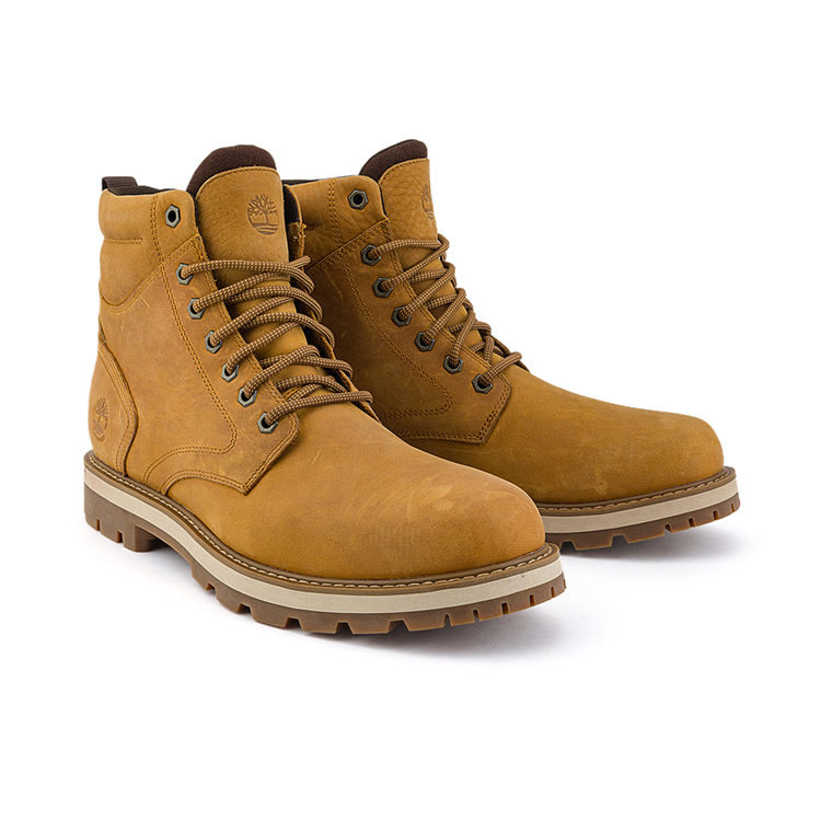 Timberland Wear-Resistant Crew Outdoor Boots Men's Wheat