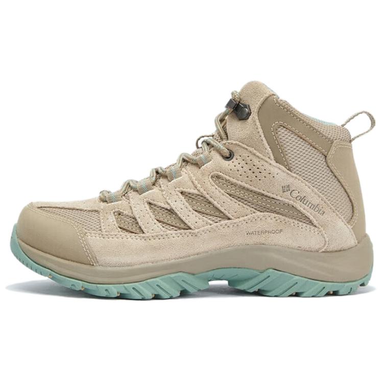 Columbia Crestwood Waterproof And Breathable Mid Top Hiking Shoes & Mountaineering Shoes Women's Yellow