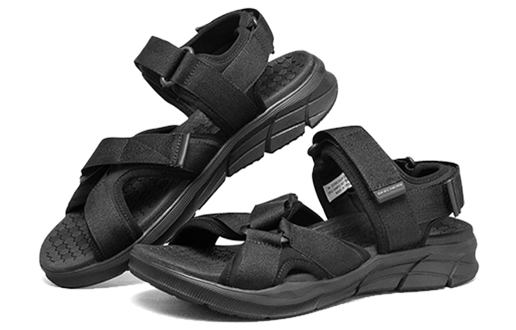 Skechers Casual Black Sandals купить в интернет-магазине Yoocart с быстрой доставкой по России.
