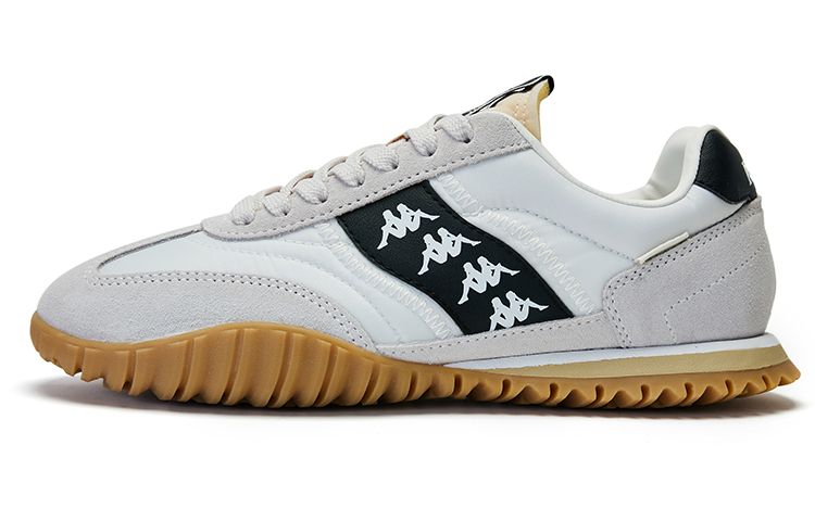 Kappa Non-slip Wear-resistant Shock Absorption Low-Top Casual Running Shoes Unisex Gray