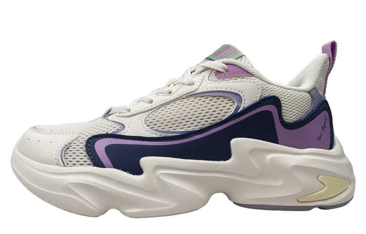 361° Low Top Casual Shoes Women's White Purple
