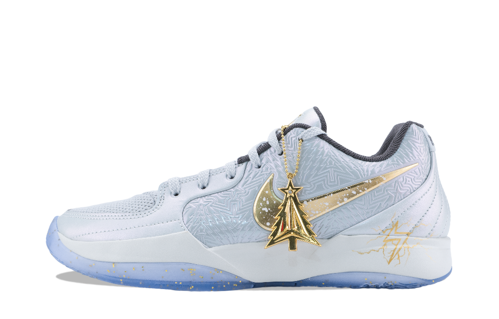 Nike Ja 2 Cushioning Anti-Slip And Wear-Resistant Low-Top Basketball Shoes Men's White Gold