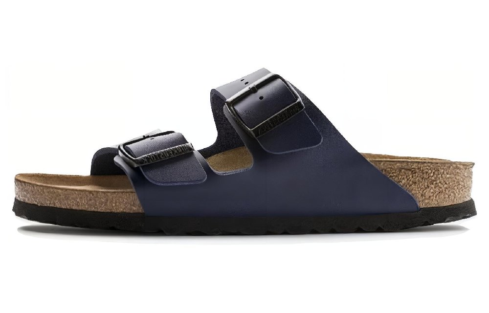 Birkenstock Arizona Soft Footbed Birko Flor 'Blue'