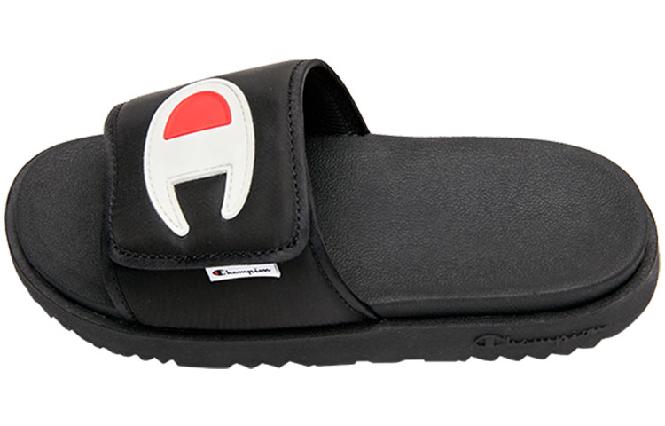 Champion Campus EVA Abrasion Resistant Slide Slippers Unisex Black