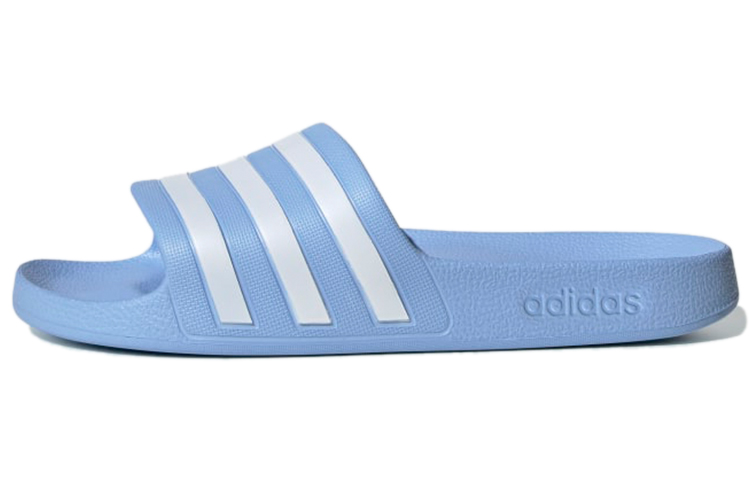 Adidas Adilette Aqua Slides 'Blue White' Women's