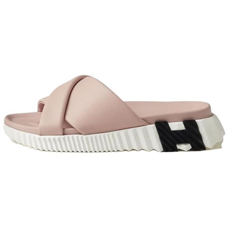 HERMES Slide Slippers Women's Pink