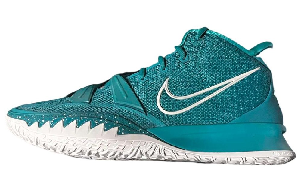 Nike Kyrie 7 Irving 7 TB Promo Cushioning Anti-Slip And Wear-Resistant Mid-Top Basketball Shoes Unisex Blue