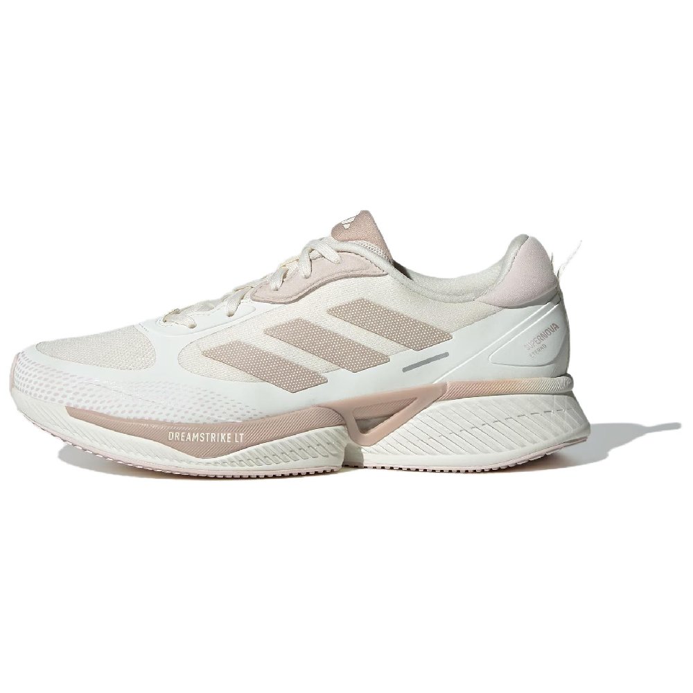 Adidas Supernova Eterno Anti-Slip Wear-Resistant Low-Top Running Shoes Women's Ecru