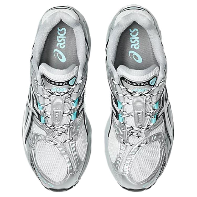 Asics GEL Nimbus 10.1 Abrasion Resistant Low top Casual Running Shoes Unisex White Gray купить в интернет-магазине Yoocart с быстрой доставкой по России.